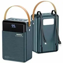 Зовнішній акумулятор Remax Lesu II 80000mAh RPP-566 сірий - мініатюра 3