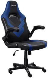 Крісло GXT703B Riye ПУ шкіра Foldable Armrests синій Trust teh0013573