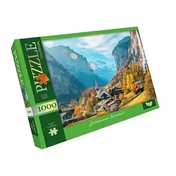 Пазл класичний "Lauterbrunnen, Switzerland" Danko Toys C1000-12-07, 1000 елементів