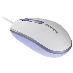 Мишка Canyon M-10 USB White Lavender (CNE-CMS10WL) - мініатюра 3