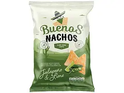 Чипси кукурудзяні Buenos Nachos Халапеньйо-Лайм 90г