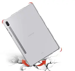 Чохол CDK Silicone Corner Air Bag для Samsung Galaxy Tab S7 (T870 / T875 / T876) (016270) clear - мініатюра 6