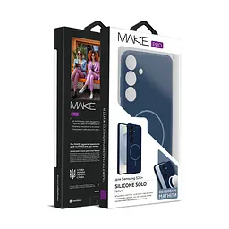 Чохол MAKE Samsung S26 Plus Silicone Solo Navy - мініатюра 2