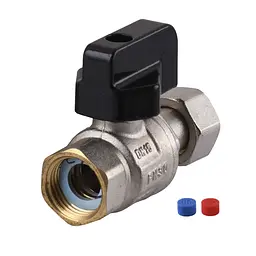 Кран кульовий для котла 1/2″ Arco 150853 прямий з накидною гайкою - мініатюра 3