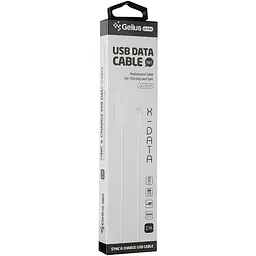 USB кабель Gelius Ultra X-Data GU-UC01i Apple Black Lightning - мініатюра 4