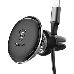 Автотримач Baseus Magnetic Car Mount Black (C40141201113-00) [168650] - мініатюра 7