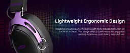 Ігрова гарнітура MageGee Wing (6971969724549) Black/Purple (G-000003960) - мініатюра 10