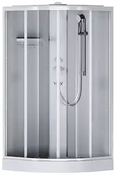 Душовий бокс AM.PM X-Joy 100x100 1/4 кола прозоре скло хром матовий W94C-401-100MT