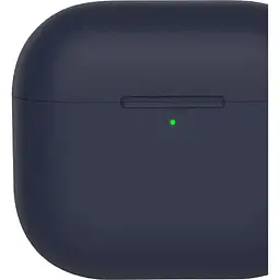 Чохол Blueo Liquid Silicone Case+Carbine для AirPods 4 Deep Blue (B44-A4DBL) [120743] - мініатюра 2