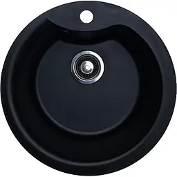 Кухонна мийка Adamant Wave Ø485x210 антрацит 226223, Антрацит