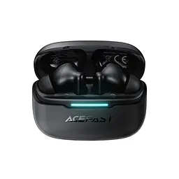 Бездротові навушники TWS ACEFAST W5 Hybrid ANC, IPX4, чорний - мініатюра 3