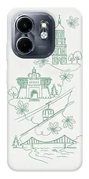 TPU чохол Demsky Heart of Kyiv для Infinix Smart 9 4G / Hot 50i