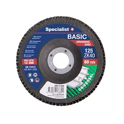 Диск шліфувальний пелюстковий Specialist+ Basic 125 ZK40 (250-51204)