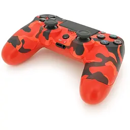 Геймпад джойстик DoubleShock Wireless PS4 Vibration Dualshock 4 Red-Haki - мініатюра 2