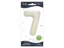 Кулька фольгована цифра PELICAN 32 (80 см) 1 7 молочна