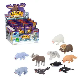Стретч-іграшка LEGEND OF ANIMALS МАКСІ 67/CN24 #Sbabam - Вартові крижаного світу, Ціна за 1 штуку - мініатюра 4