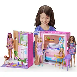 Будиночок Barbie для відпочинку двоповерховий (HRJ76) - мініатюра 8