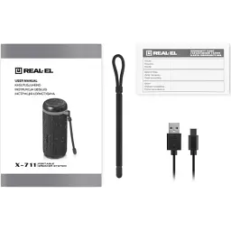 Акустична система REAL-EL X-711 Black (EL121600026) - мініатюра 10
