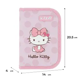 Пенал без наповнення Kite Hello Kitty (HK26-621-1) - мініатюра 6