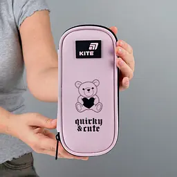Пенал м'який Kite 662 Quirky&Cute - мініатюра 6