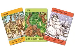 Настільна гра Djeco 7 сімей (7 familles Animaux du monde) (DJ05102) - мініатюра 3