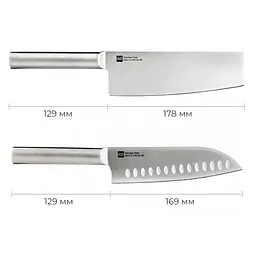 Набір ножів з підставкою Xiaomi HuoHou Stainless Steel (HU0095) 5 предметів - мініатюра 5