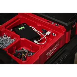 Ліхтар світлодіодний акумуляторний/органайзер PACKOUT, з портами USB-A / USB-C MILWAUKEE, M12 POAL-0 - мініатюра 2
