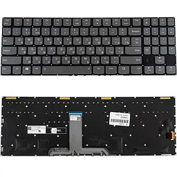 Клавіатура для ноутбука LENOVO (Legion Y740-17IRH) рос чорна без фрейма підсвітка клавіш (RGB 4)