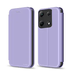 Чохол-книжка MAKE Xiaomi Redmi Note 14S Flip Aurora Purple - мініатюра 1