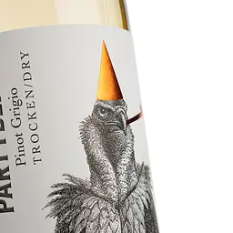 Вино Crazy Animals Partybeast Pinot Grigio, 12%, 0,75 л (839498) - мініатюра 5