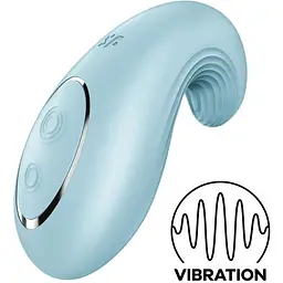 Вібратор Satisfyer Dipping Delight Light Blue - мініатюра 2