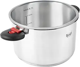 Каструля з кришкою Krauff 26-303-022 6.1 л 24 см срібляста - мініатюра 5