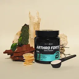 Препарат для суглобів і зв'язок BioTech Arthro Forte Powder, 340 грам - Тропічні фрукти - мініатюра 2