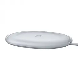 Бездротовий зарядний пристрій Baseus Jelly 15W Білий (WXGD-02) - мініатюра 3