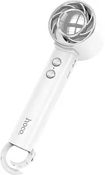 Вентилятор портативний Hoco HX61 Exquisite handheld folding fan white - мініатюра 4