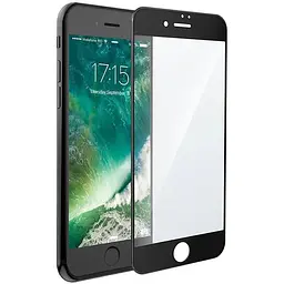 Захисне скло Toto 5D Cold Carving Tempered Glass iPhone 7/8/SE 2020 Black - мініатюра 2