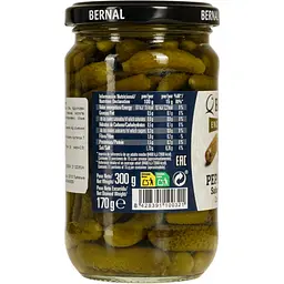 Корнішони Bernal Encurtidos Pepinillos Sabor Anchoa зі смаком анчоуса 300 г - мініатюра 3
