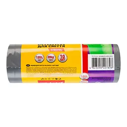 Мішки для сміття Chisto Strong, 120 л, 10 шт. - мініатюра 3