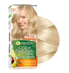 Фарба для волосся Garnier Color Naturals, відтінок 10.1 (Перламутровий блонд), 110 мл (C4432426) - мініатюра 2