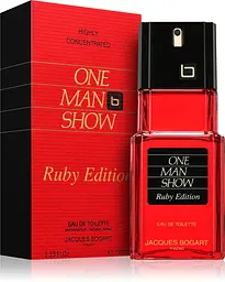 Оригінал Jacques Bogart One Man Show Ruby Edition 100 мл Туалетна вода - мініатюра 2