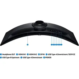 Монітор Samsung 49" LS49FG916EIXCI Curved UWQHD VA 144Hz (LS49FG916EIXCI) - мініатюра 10