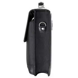 Портфель для ноутбука 14" Fouquet NBC-1002M, Black, ультраміцний нейлон 1680 Den, ручка та оздоблення з високоякісної шкіри - мініатюра 4