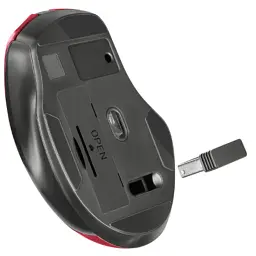 Мишка Defender Prime MB-053 Silent Wireless Red (52052) - мініатюра 3