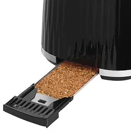 Тостер Eden 800Вт, пластик, підігрів, разморозка, чорний Russell Hobbs kuh0014917 - мініатюра 6