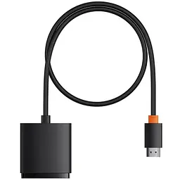Перехідник HUB AirJoy Series 2in1 HDMI to HDMI/HDMI (B01331105) Cluster Black Baseus teh0030558 - мініатюра 6
