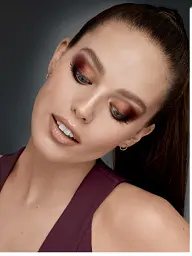 Палітра тіней для повік Maybelline New York The Burgundy bar 12 шт. 9.6 г (B3013800) - мініатюра 4