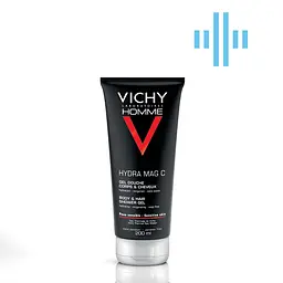 Тонізуючий гель для душу Vichy Homme Hydra MAG C, 200 мл (M6803821)