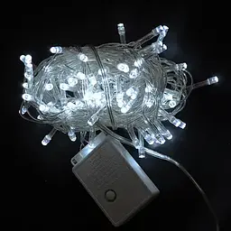 Електрогірлянда 100 ламп LED 9,5 м 220 В різнокольорова (3500117013131) - мініатюра 3