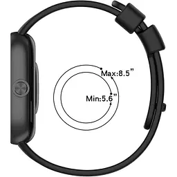 Силіконовий ремінець BeCover для Xiaomi Redmi Watch 4 Purple (711502) - мініатюра 6