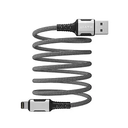 Кабель Havit CB6299 2.4A USB - Lightning 1 м чорний (HV-CB6299) - мініатюра 2